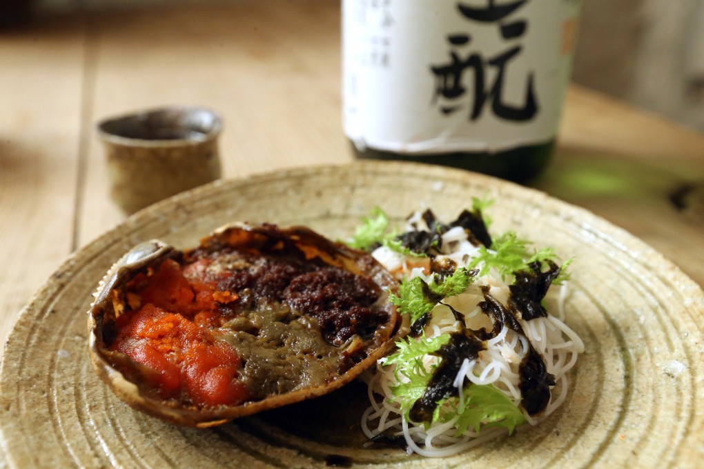 Snow crab with rice vermicelli at Godenya, a Japanese restaurant in Hong Kong’s Central neighbourhood that is among Zoie Yung’s favourite joints in the city. The Art Central 2026 programme curator also shares where she goes for great, affordable Cantonese food, Spanish bites and more. Photo: Dickson Lee