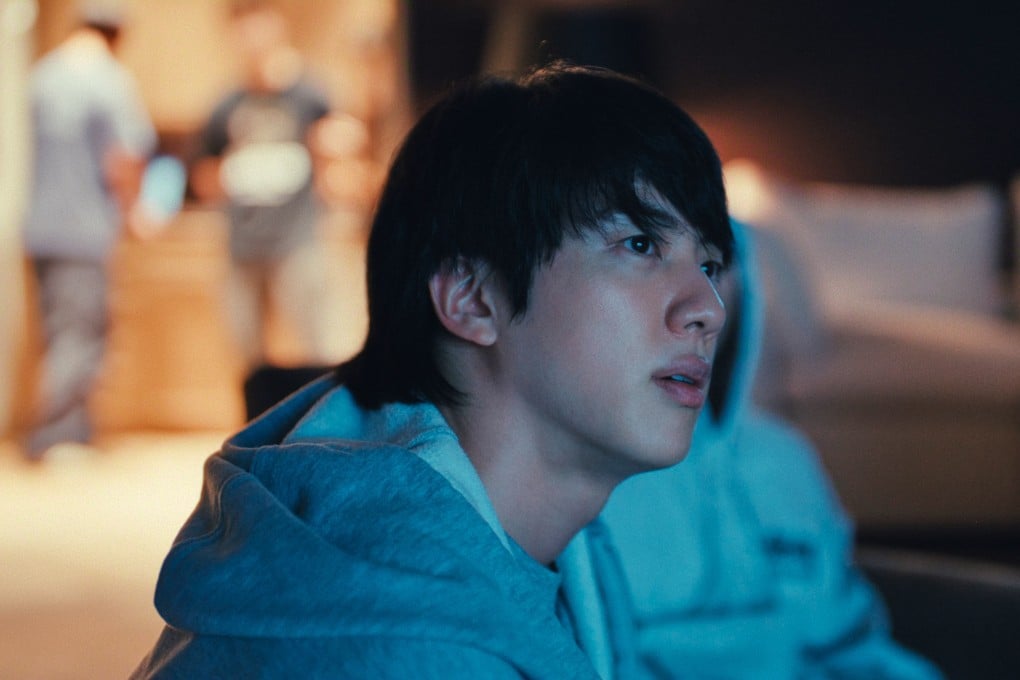 BTS member Jin in a scene from the 2026 Netflix documentary BTS: The Return. Photo: AP