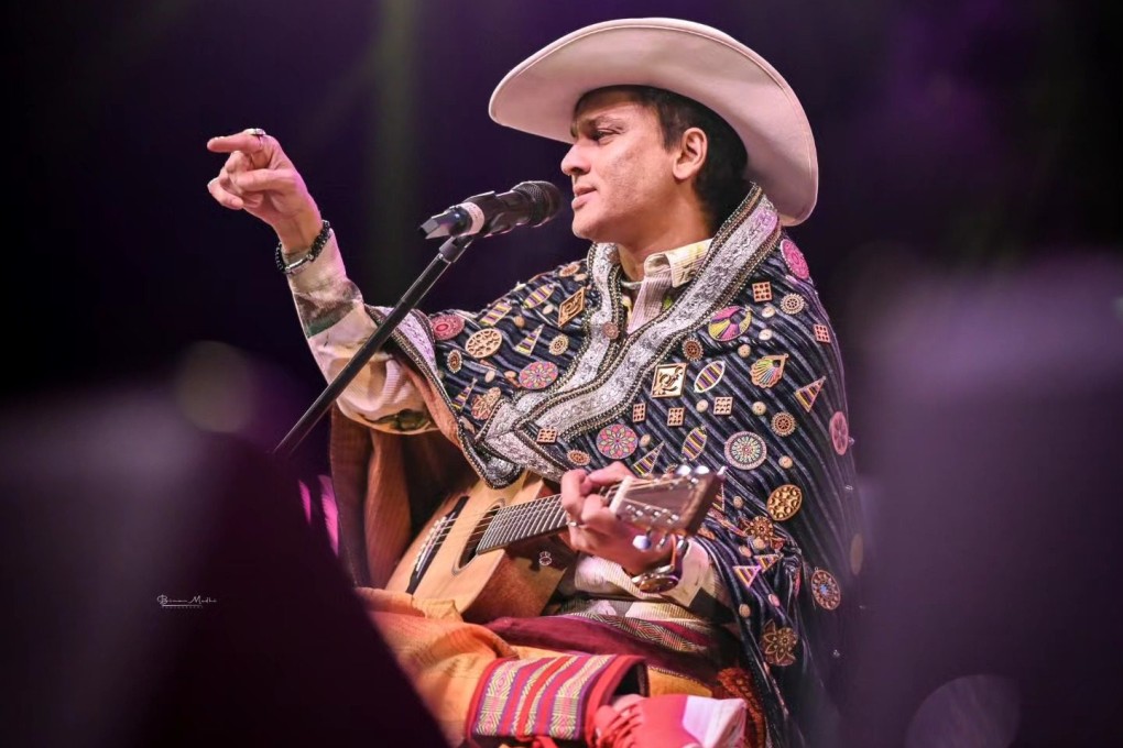 Singer Zubeen Garg performs at a show in India in 2024. Photo: Facebook/ZUBEENsOFFICIAL