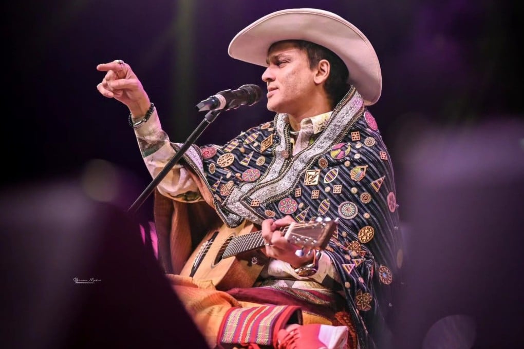 Singer Zubeen Garg performs at a show in India in 2024. Photo: Facebook/ZUBEENsOFFICIAL