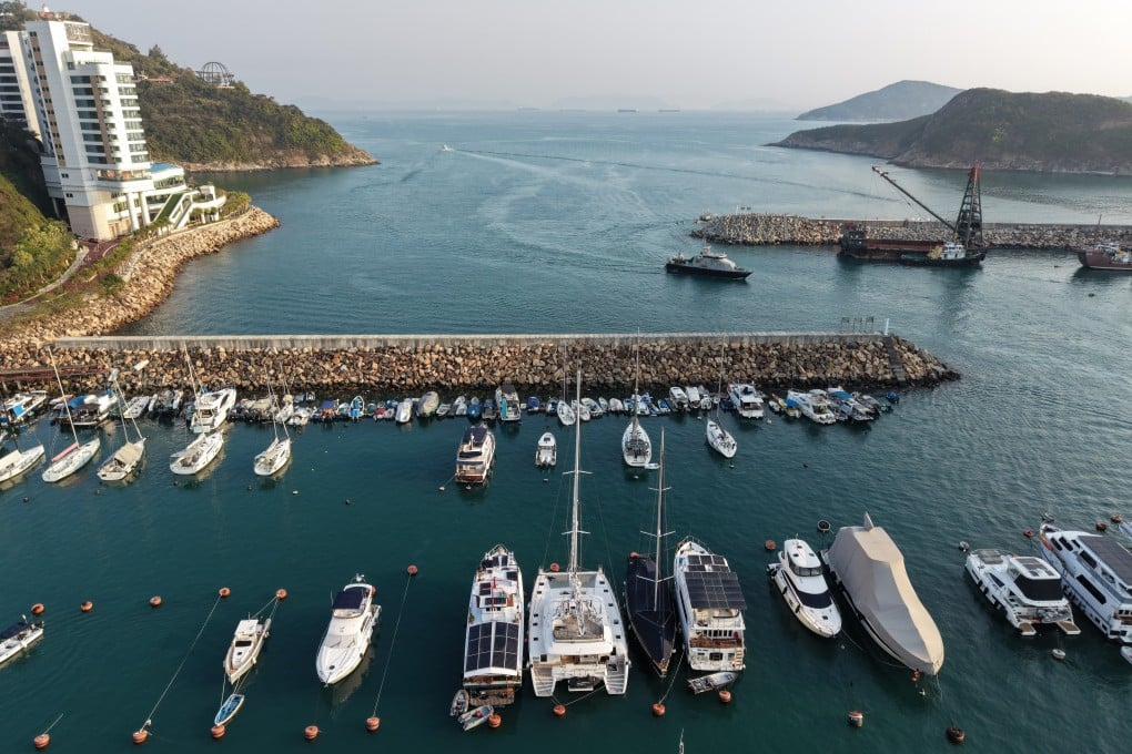 About 200 mooring spaces and boarding areas will be provided across about 11 hectares of water. Photo: Jelly Tse