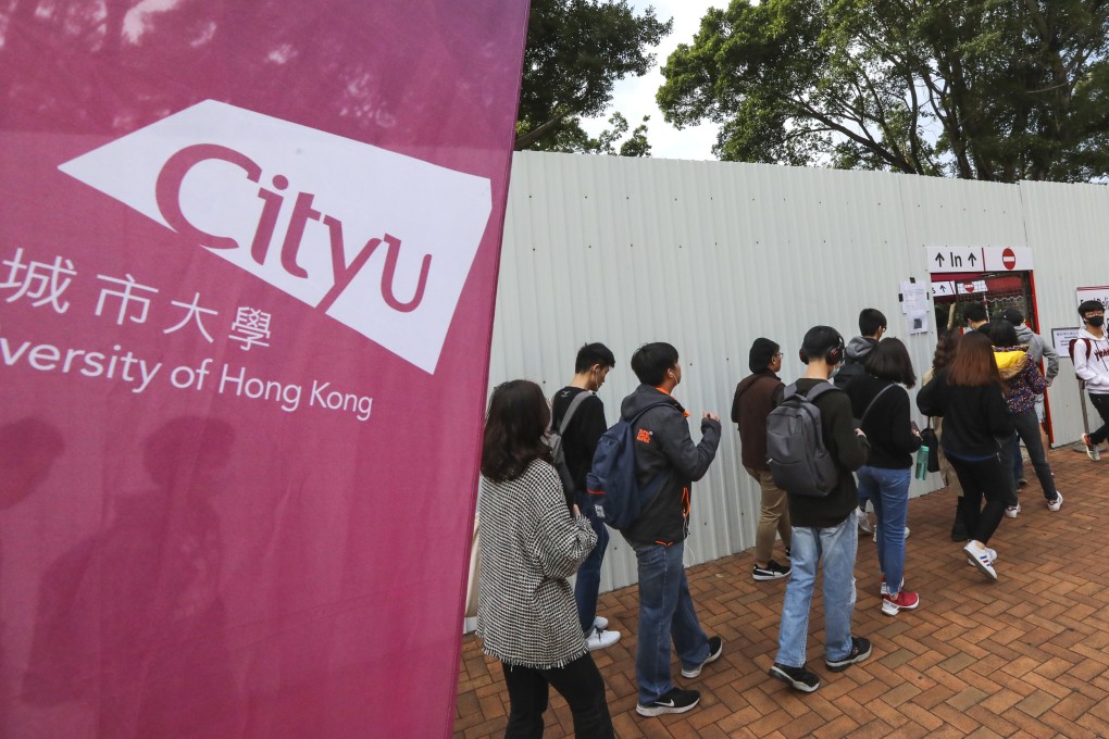 CityU previously declined to comment on the case. Photo: Felix Wong