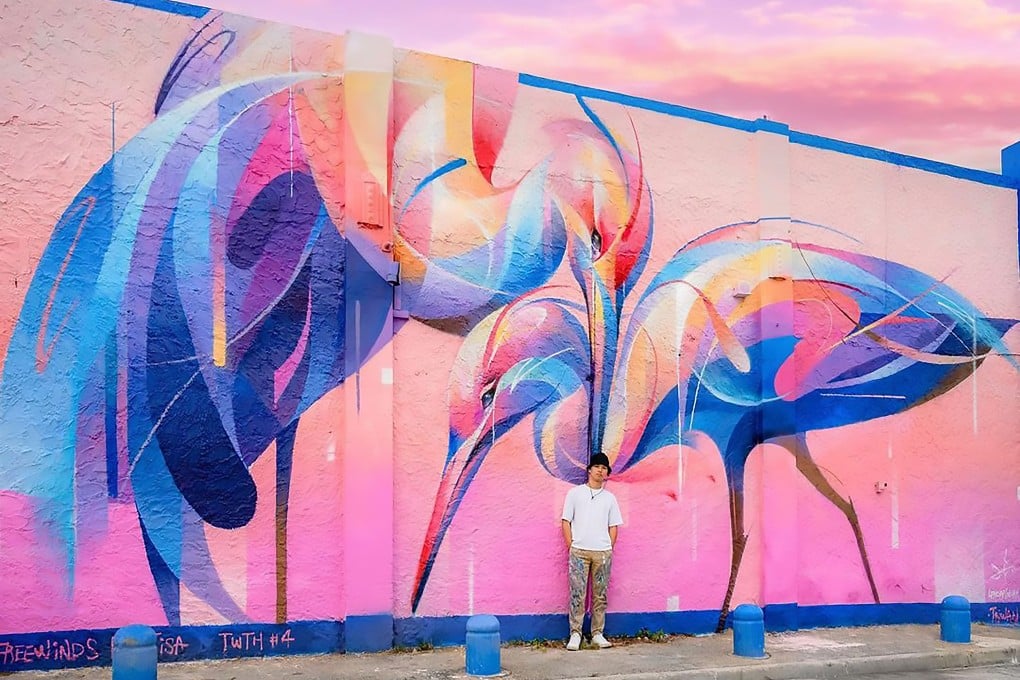 Greatness, a work by visual and mural artist LeHo, at HKWalls. Photo: Handout