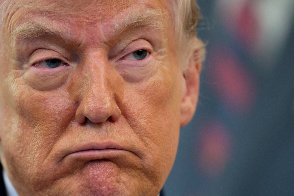 US President Donald Trump at the White House on Tuesday. Photo: Reuters