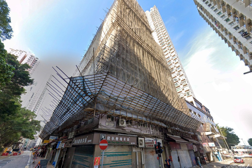 Hoi Tao Building in Kennedy Town was among three renovation projects in which bribes were allegedly offered to flat owners. Photo: Google Maps