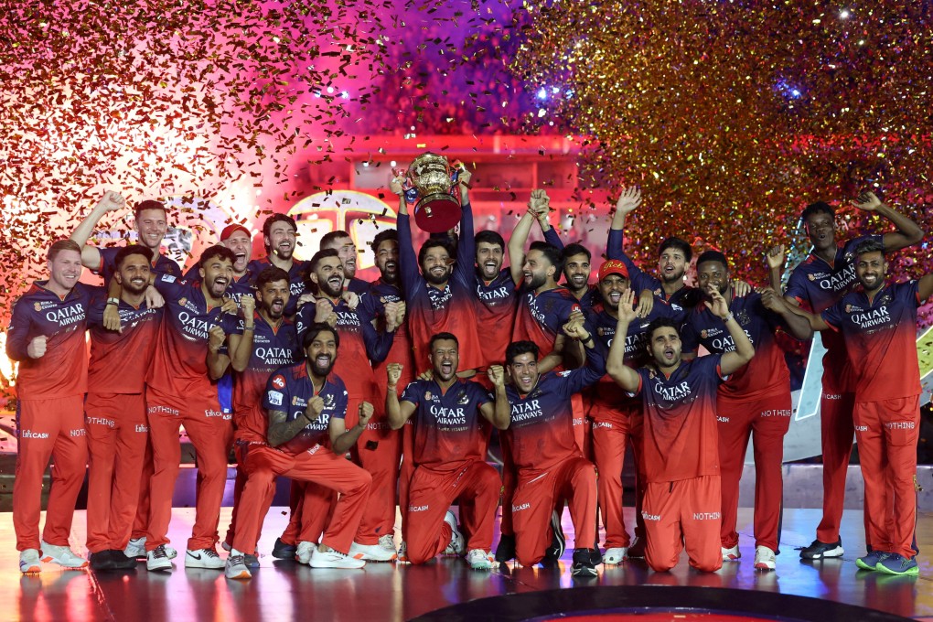 Reigning Indian Premier League  champions Royal Challengers Bengaluru were bought by a consortium that includes US billionaire David Blitzer’s Bolt Ventures and American asset manager Blackstone. Photo: Reuters