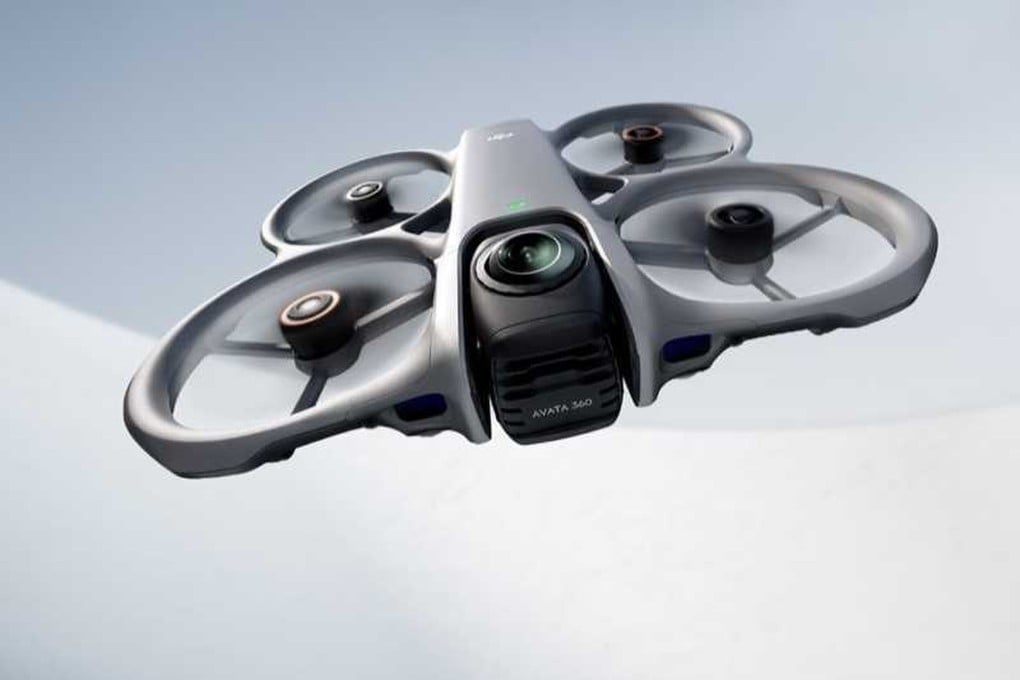 DJI unveils its first 360-degree drone amid patent dispute with