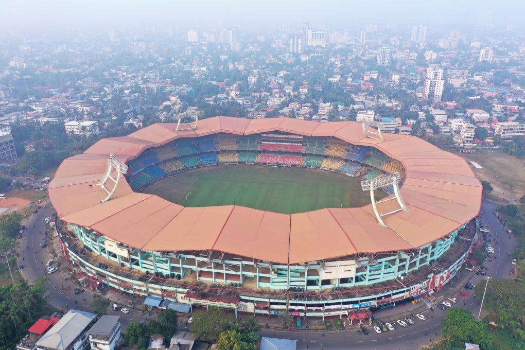Jawaharlal Nehru Stadium in Kochi, Kerala, venue for the Asian Cup qualifier between India and Hong Kong on Tuesday. Photo: Shutterstock Images