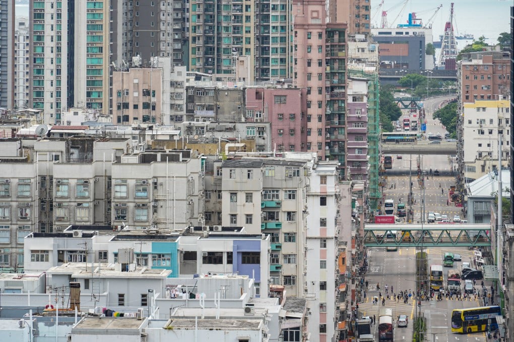 A view of a residential area in Sham Shui Po on May 28, 2025. Photo: Eugene Lee