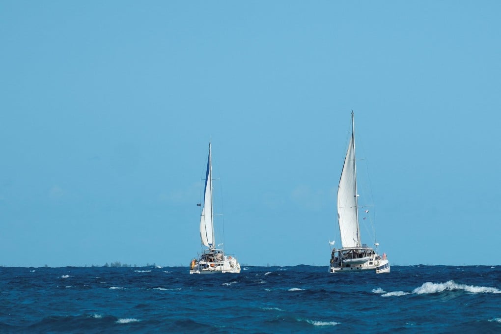 Two boats that left Mexico’s southeastern state of Quintana Roo last week. Photo: Reuters