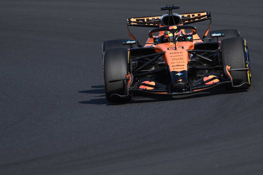 McLaren’s Oscar Piastri hailed a “decent day” in the second practice for the Japanese Grand Prix. Photo: AFP