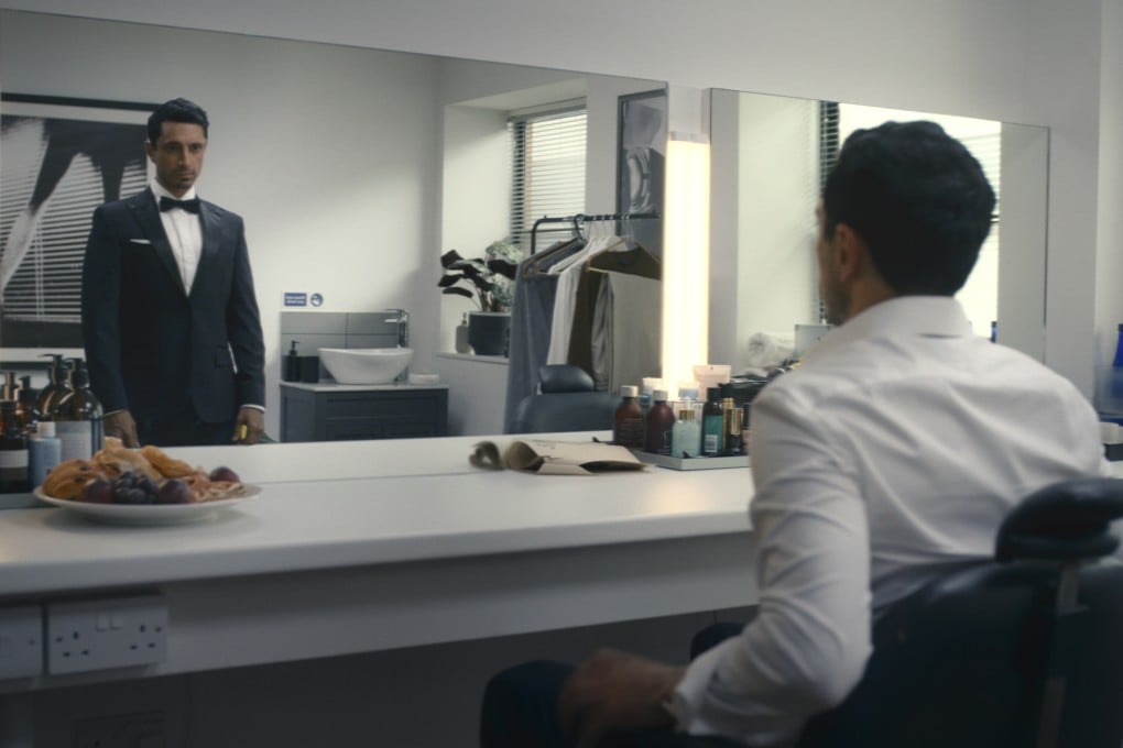Actor Shah Latif, portrayed by Riz Ahmed, is confronted with a more successful version of himself in a scene from Bait. Photo: TNS