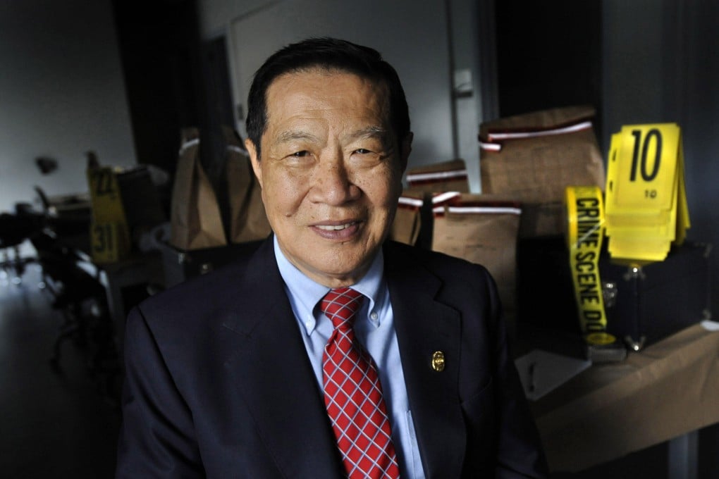 Henry Lee poses for a photograph at the Henry C. Lee Institute of Forensic Science in New Haven, Connecticut, in August 2011. Photo: AP