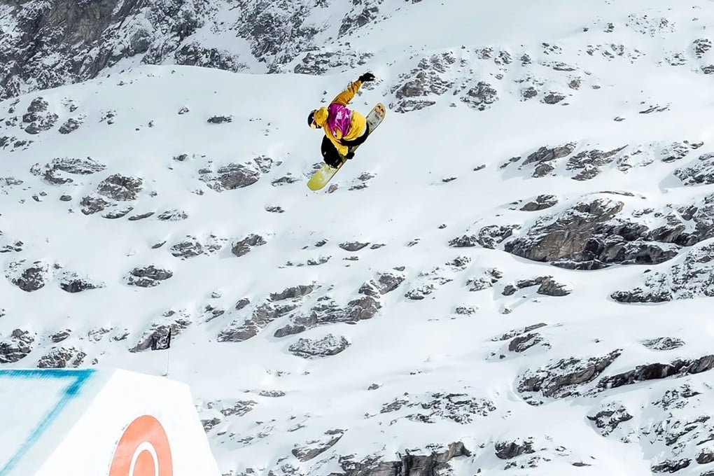 Snowboarder Su Yiming secured his second Crystal Globe trophy of the season on Saturday. Photo: FIS