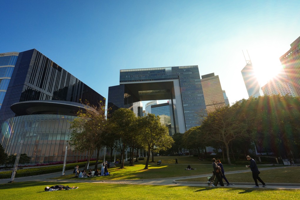 The Hong Kong government headquarters in Admiralty. Photo: Jelly Tse