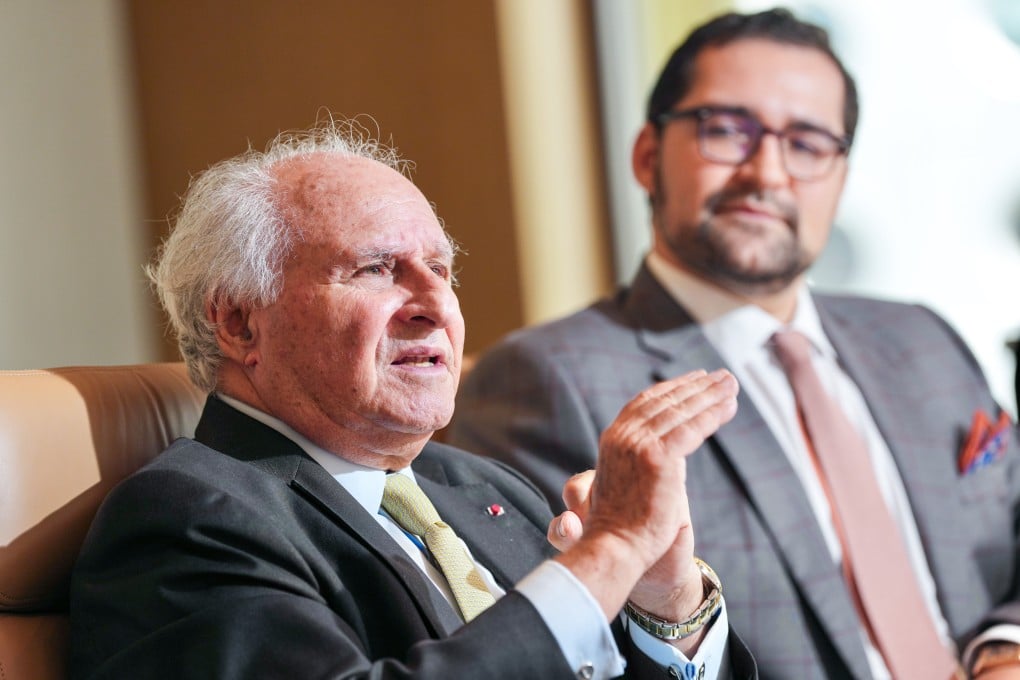 CLP Group chairman Michael Kadoorie (left) and non-executive director Philip Kadoorie. Photo: Karma Lo