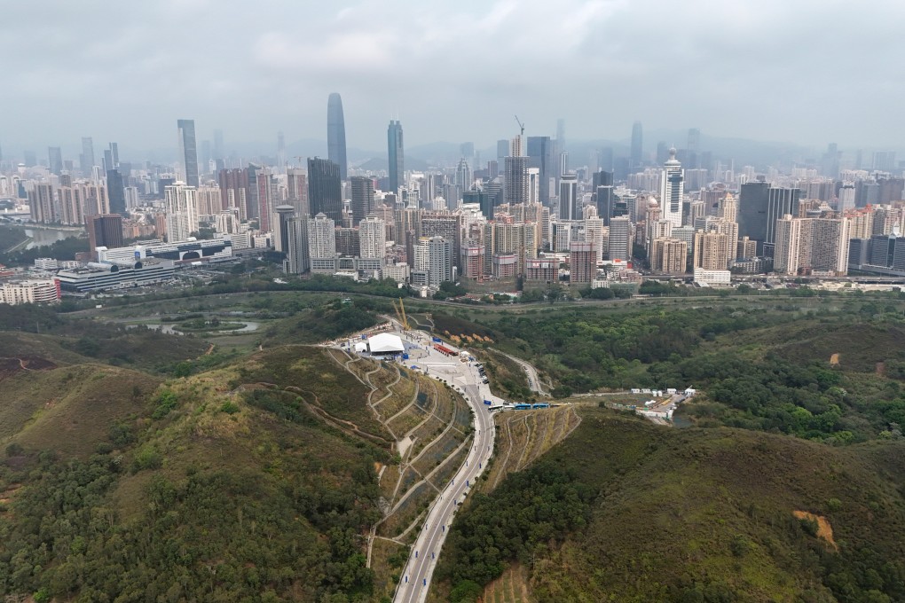 The Range (Hong Kong) Sandy Ridge data facility cluster in the Northern Metropolis. Photo: Edmond So