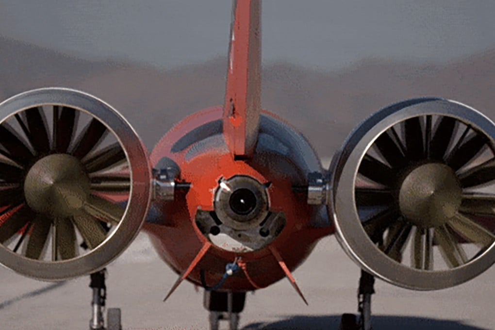 A Chinese hybrid propulsion system has been tested on a small drone. Photo: CCTV