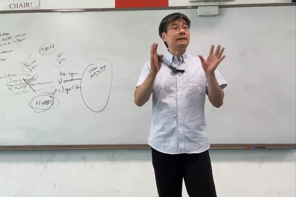 Jiang Xueqin, a Chinese-Canadian teacher at a Beijing high school, has attracted a huge online audience after some of his geopolitical predictions came true. Photo: Handout