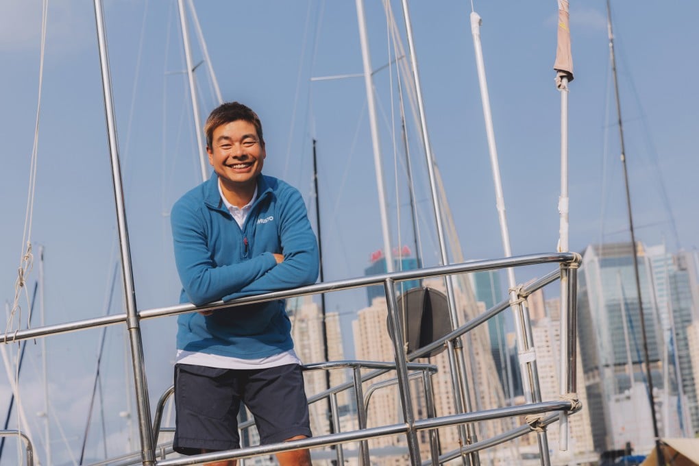 Tiger Mok, a solo finisher of the Rolex China Sea Race 2026. Photo: Jocelyn Tam