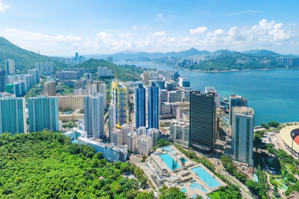 Aerial view of The Headland Residences and the surrounding district. Photo: Handout