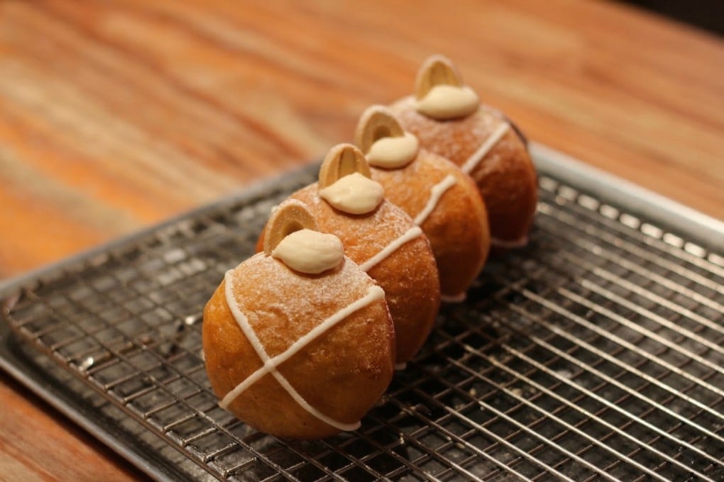 The Baker & the Bottleman’s hot cross doughnuts this Easter. Photo: Handout