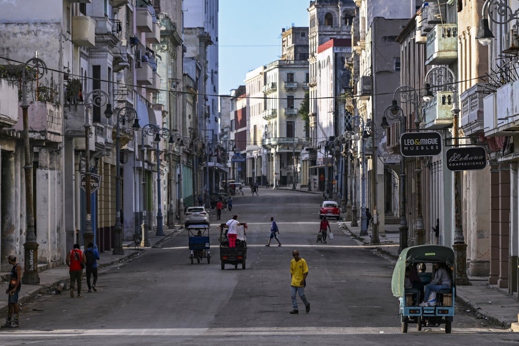 A street without power during a nationwide blackout in Havana on March 22, 2026. Photo: TNS