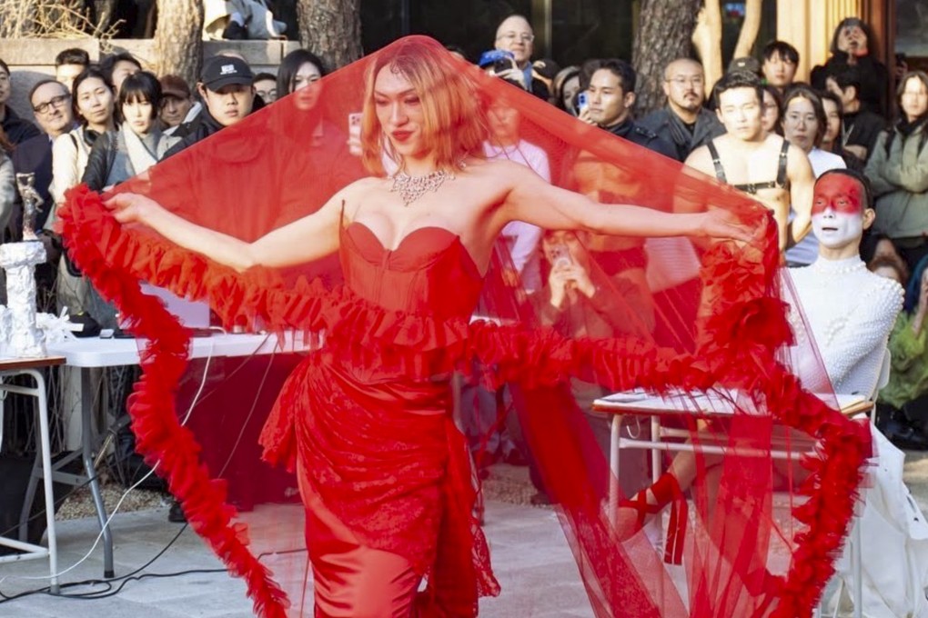 Artists perform during the opening ceremony of “Spectrosynthesis Seoul” in South Korea, an exhibition at Art Sonje Centre featuring the works of 74 artists with links to the LGBTQ community that runs until June 28. Photo: Instagram/artsonje_center