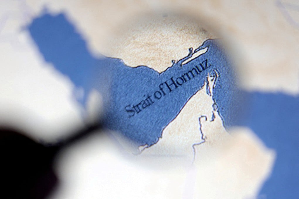 An illustration of a map showing the Strait of Hormuz. Photo: Reuters