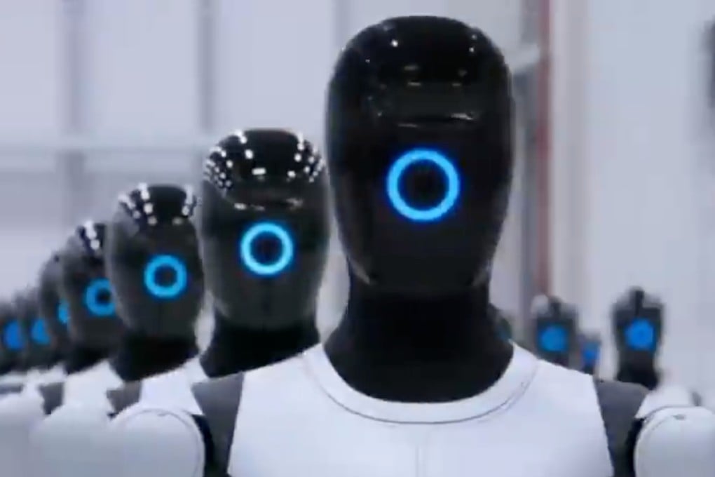 Cyborg calm before the commercial storm: UBTech’s shares rose more than 14 per cent on Wednesday morning, hitting HK$97.5 by midday. Photo: Baidu