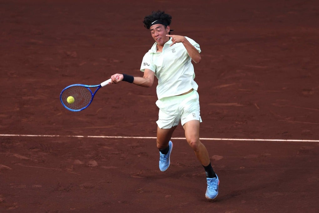 Coleman Wong fired five aces against Alex Michelson in their first-round Houston Open match but also made 33 unforced errors, almost double his opponent’s 18. Photo: AFP