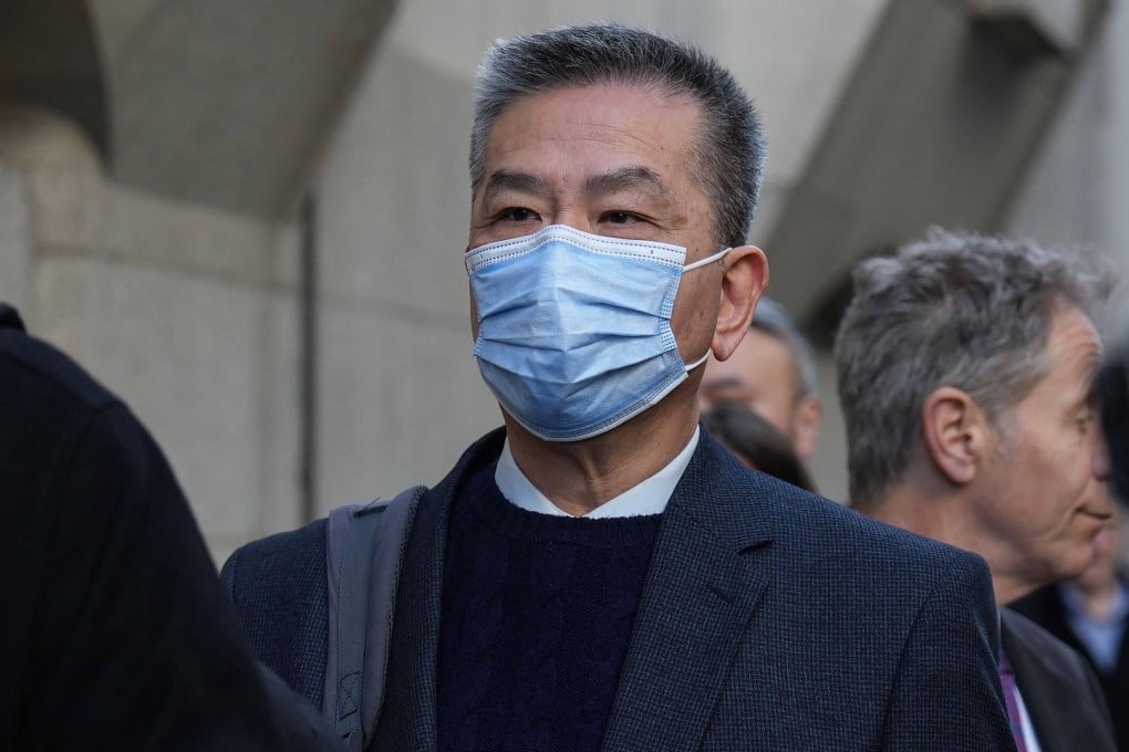 Bill Yuen arrives at the Old Bailey in central London earlier this month. He has been charged with assisting a foreign intelligence service and with foreign interference in violation of the UK’s National Security Act. Photo: AFP