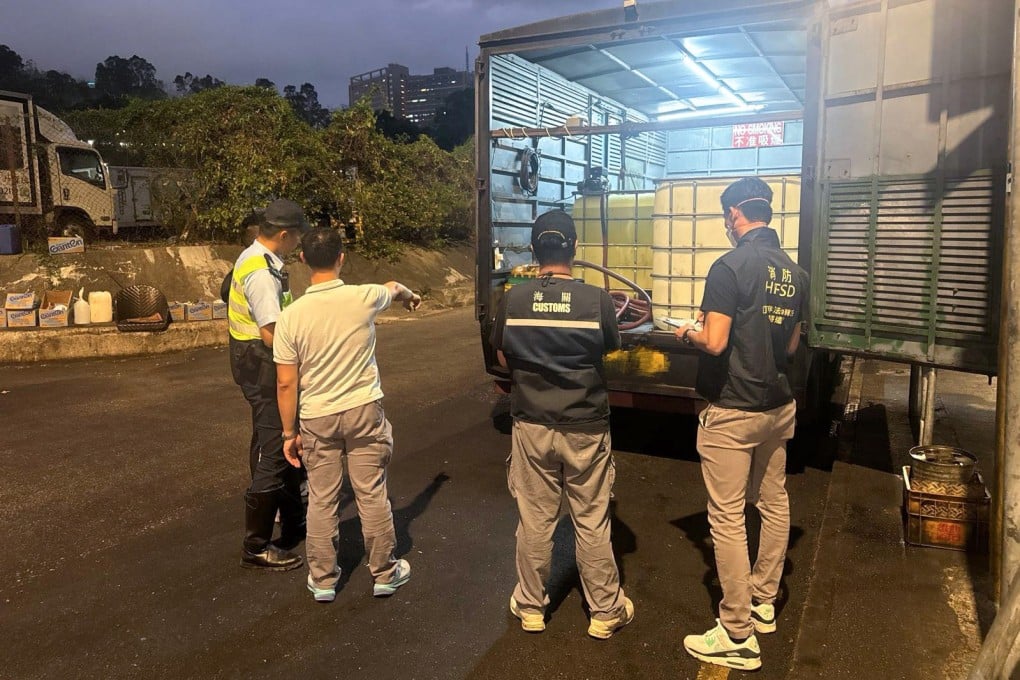 Law enforcement agencies have ramped up raids on illegal diesel and petrol stations in the city in recent months. Photo: Handout