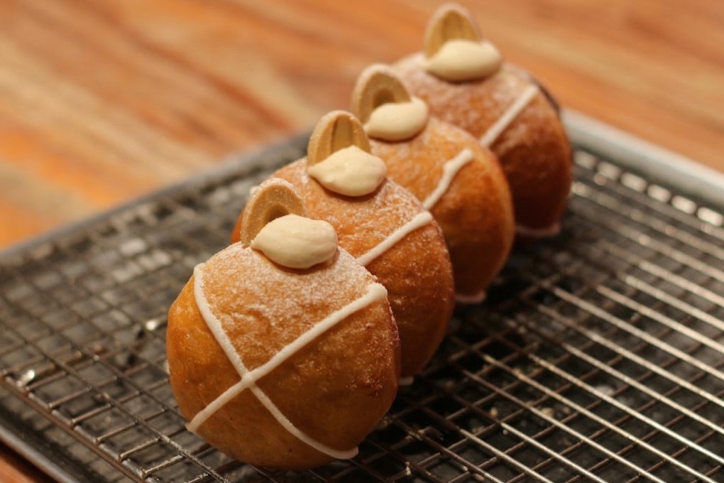 The Baker & The Bottleman’s hot cross doughnuts will be available in sets of four or six. Enjoy these and many other food festivities in Hong Kong this Easter. Photo: The Baker & The Bottleman
