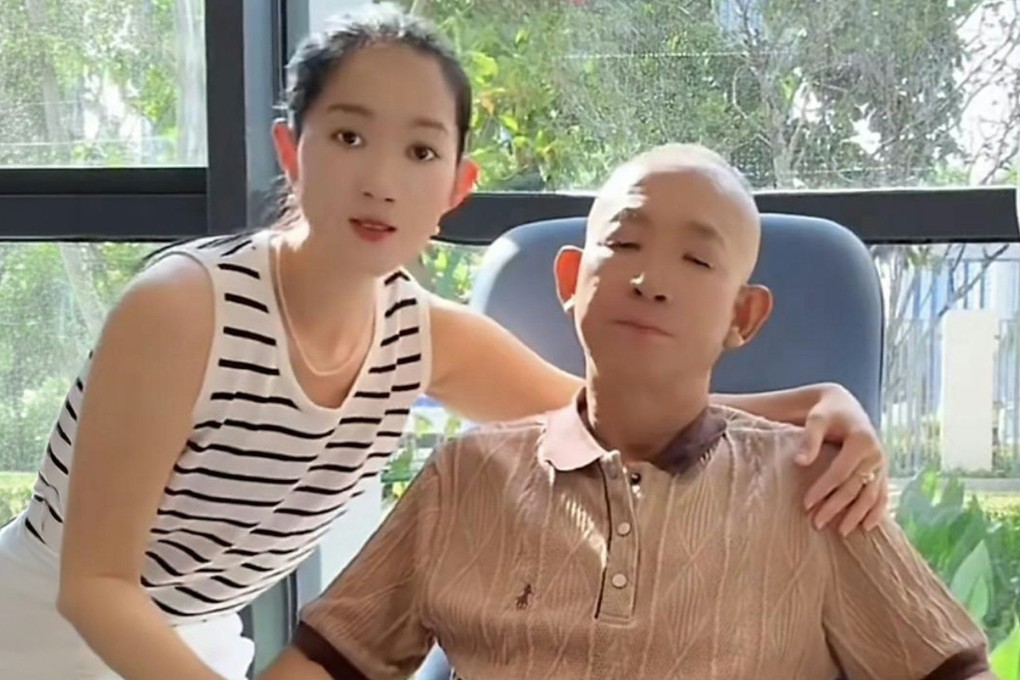 A terminally ill Chinese man bequeathed his US$43 million fortune to his wife, who is 28 years his junior, causing outrage among his ex-wife’s family. Photo: Douyin