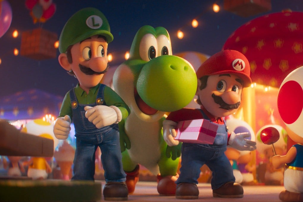 A still from The Super Mario Galaxy Movie, the new film in the long-running Nintendo franchise based on the Italian plumber created by Shigeru Miyamoto. Photo: Courtesy of Nintendo and Illumination