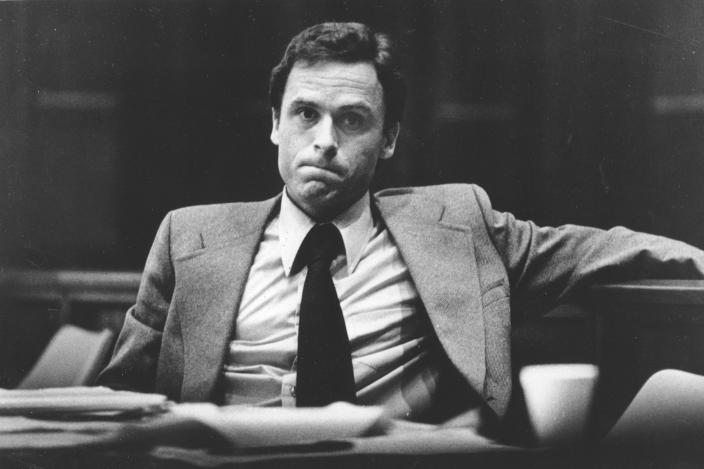 Ted Bundy during his murder trial in Miami in 1979. Photo: AP