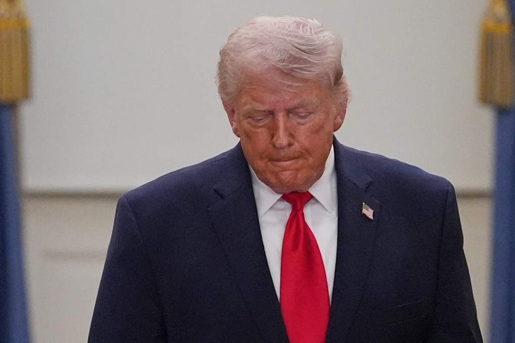 US President Donald Trump, seen here at the White House on Wednesday, said attacks on Iran could continue for the next two to three weeks. Photo: AP