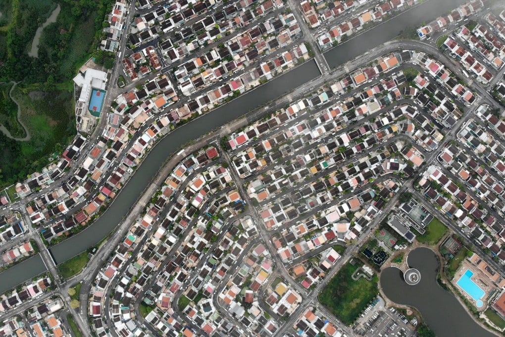 The baby was found unconscious at home in Fairview Park, Yuen Long. Photo: Martin Chan