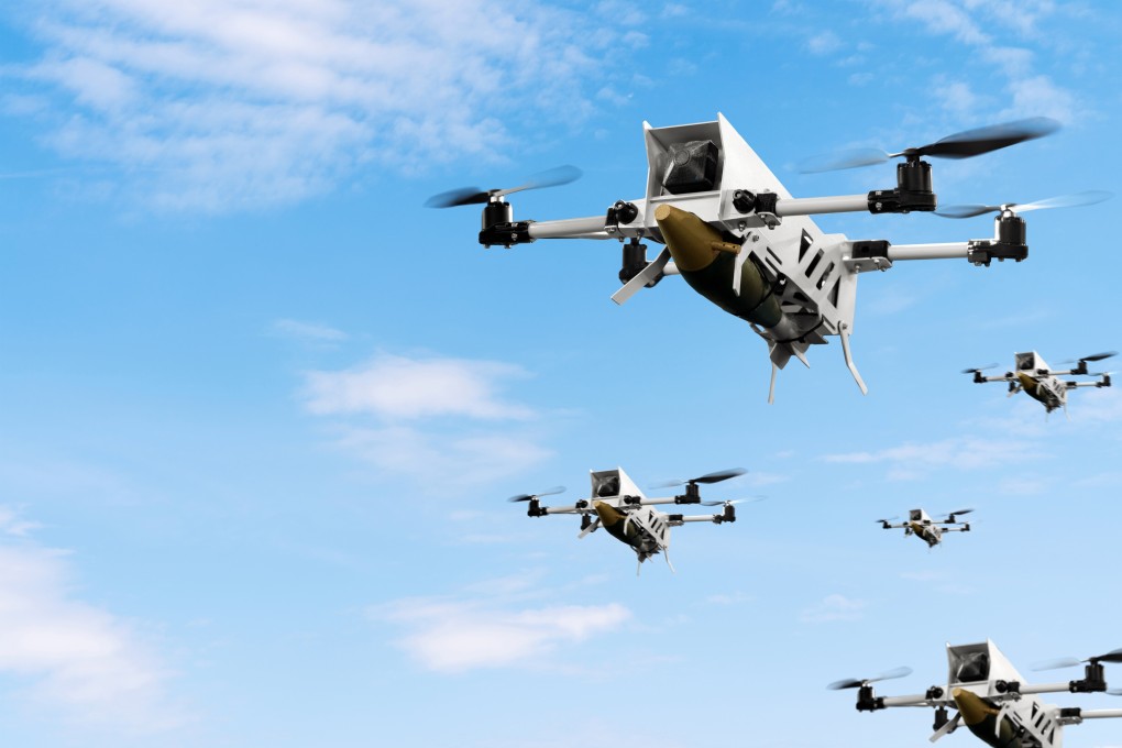 Tokyo is said to have plans to introduce suicide-style drones that fly to a target, crash into it and explode. Photo: Shutterstock Images
