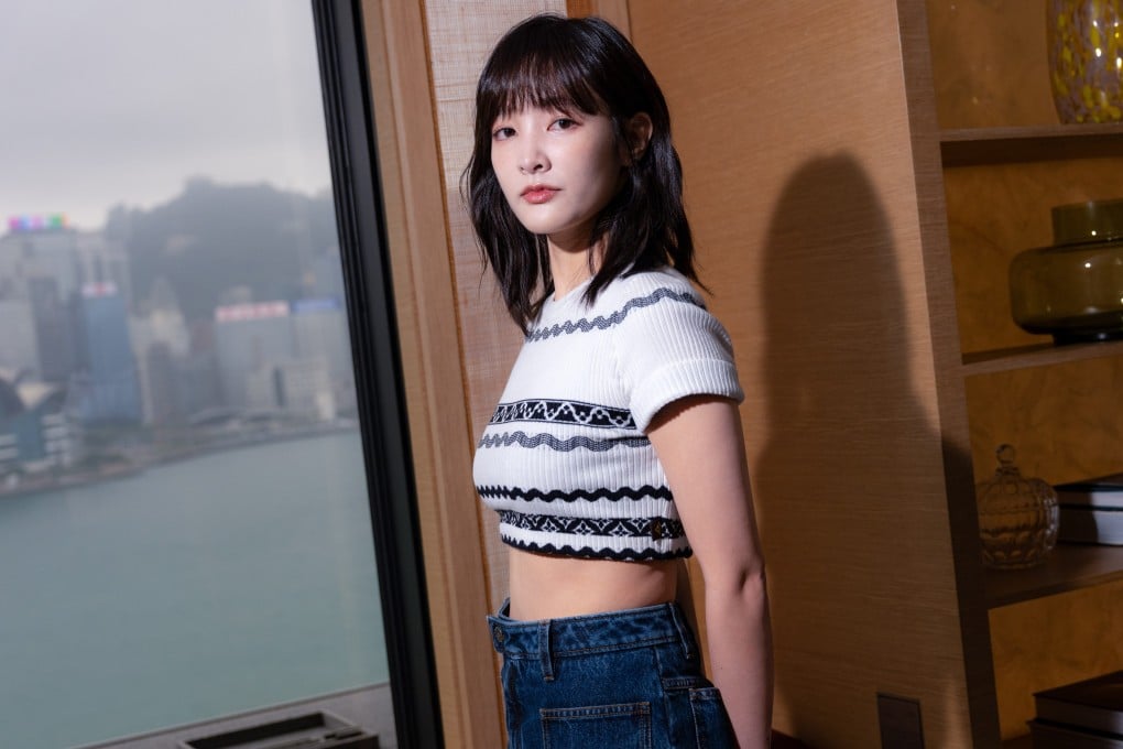 Taiwanese actress Gingle Wang takes part in an interview with the SCMP in Tsim Sha Tsui on April 2, 2026. Her journey from a novice actress to a star highlights her approach to acting. Photo: Karma Lo