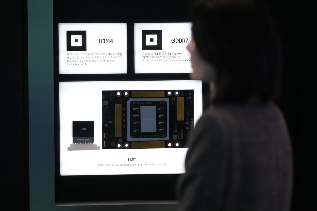 Samsung Electronics’ products displayed at an exhibition hall for the Apec summit in Gyeongju, South Korea in October. Photo: AP