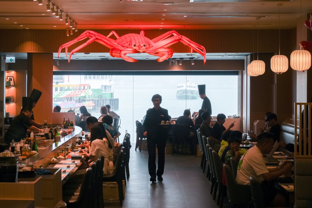 A restaurant in Tsim Sha Tsui on Easter Sunday. Photo: Eugene Lee