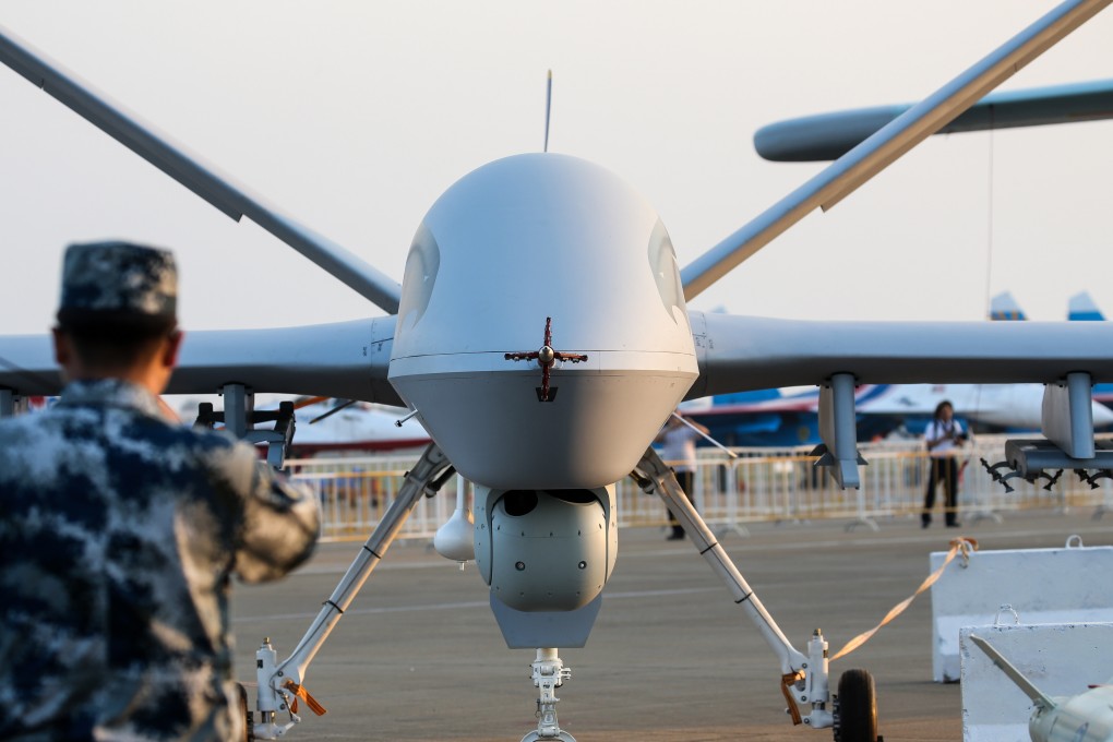 Iran says a Wing Long II drone has been shot down over its territory. Photo: Dickson Lee