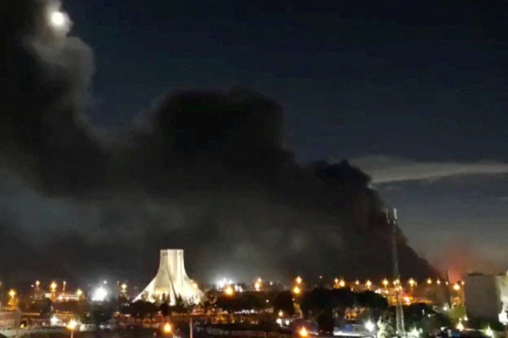 Air strikes on Iran continue on Monday ahead of US President Donald Trump’s deadline for reopening the Strait of Hormuz. Photo: Reuters