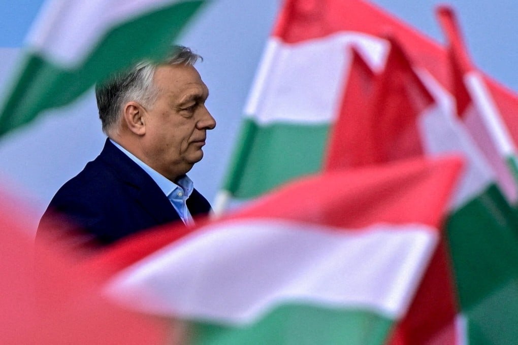 Hungarian Prime Minister Viktor Orban’s Fidesz is trailing the rival Tisza Party in the polls ahead of the April 12 election. Photo: Reuters