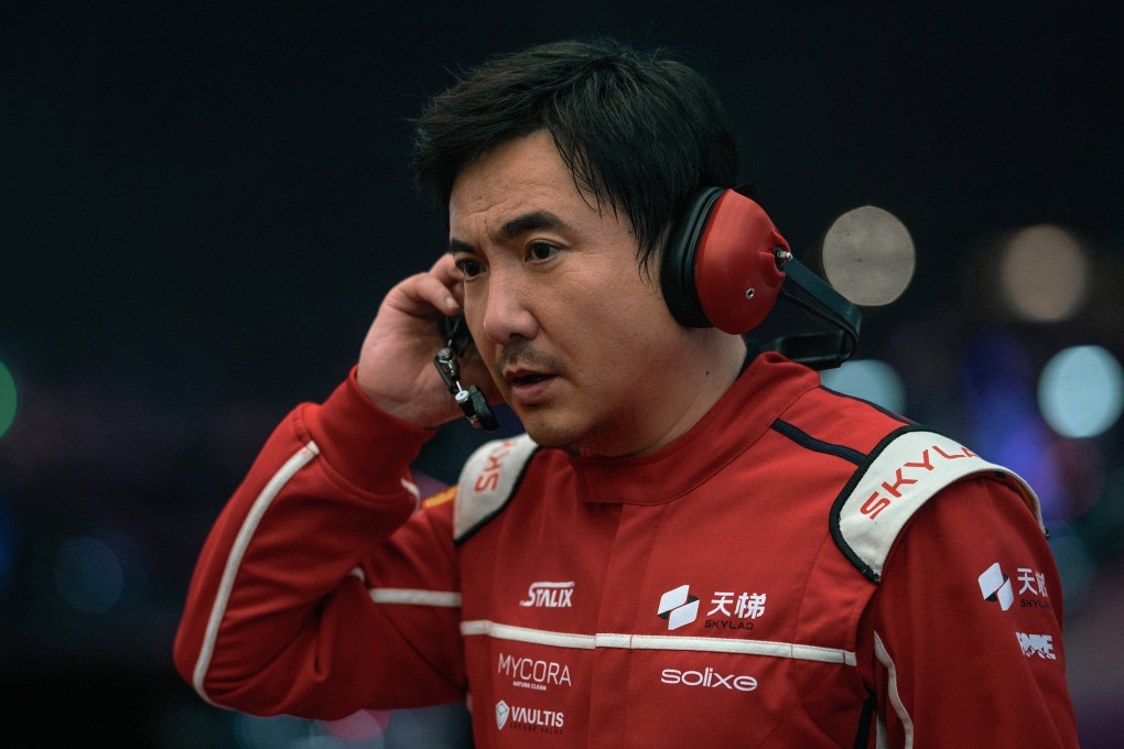 Shen Teng in a still from Pegasus 3 (category IIA, Mandarin), directed by Han Han. Andrew Yin and Huang Jingyu co-star.