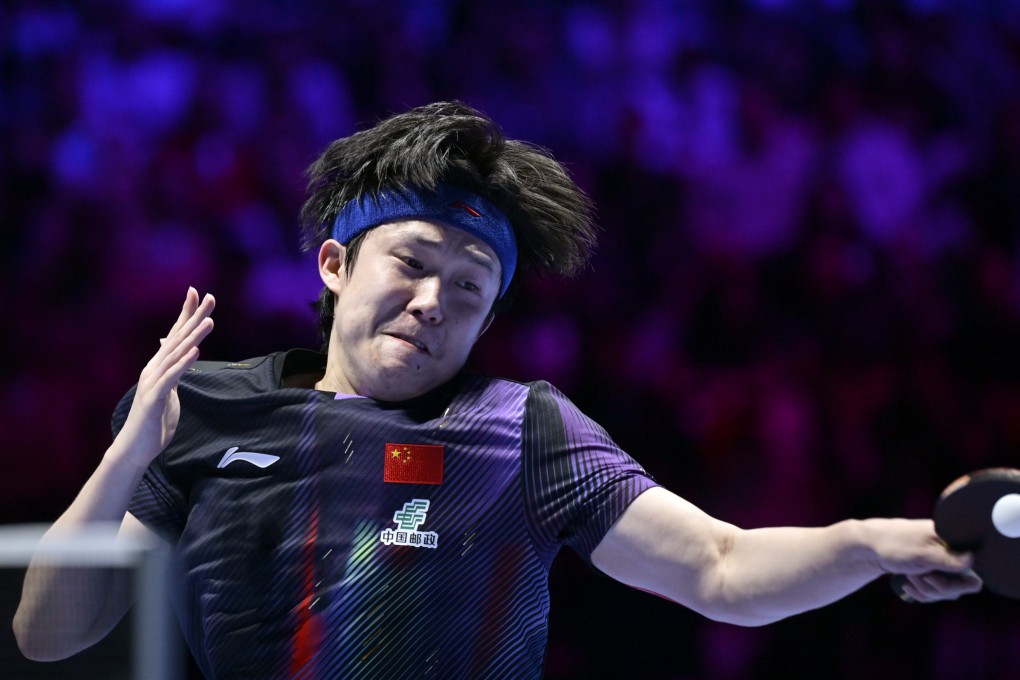 Wang Chuqin won the ITTF World Cup in Macau last week after being the only Chinese male player in the last eight. Photo: Xinhua