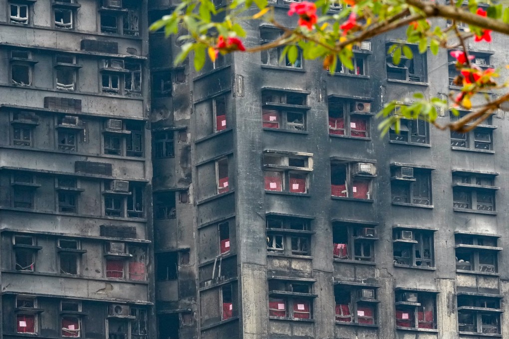 The fire at Wang Fuk Court last November killed 168 people and displaced nearly 5,000 others. Photo: Jelly Tse