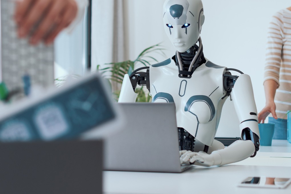 A Chinese company has stirred debate after using a former employee’s data to create an artificial intelligence humanoid to continue working post-resignation. Photo: Shutterstock